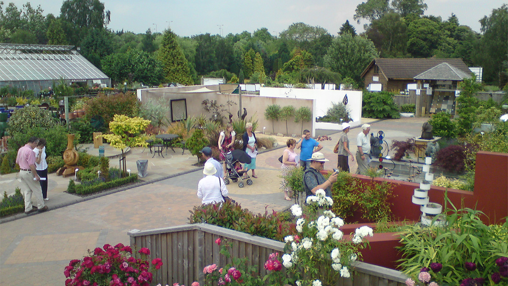 The Stonemarket Display Centre at Russells Garden Centre