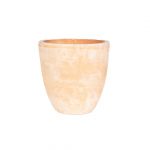 Mekong Whitewash Egg Pot