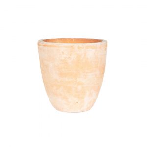 Mekong Whitewash Egg Pot